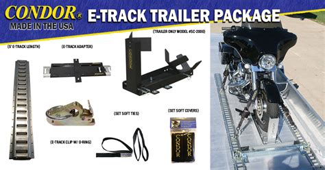 E Track Trailer Package Part Ctkp E Track1 Will Ship 2 To 3 Weeks Made In Usa Condor