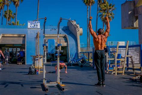 Los Angeles California Usa June 15 2018 Muscle Beach Gym On