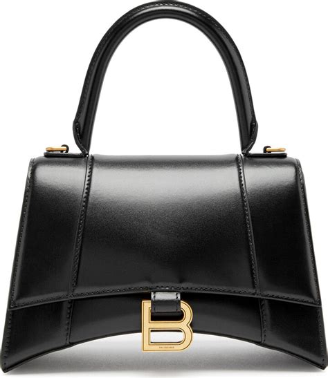 Balenciaga Hourglass Small Leather Top Handle Bag Shopstyle