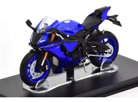 Miniatura Yamaha R Yzf R Cm Model Metal Cm Frete Gr Tis