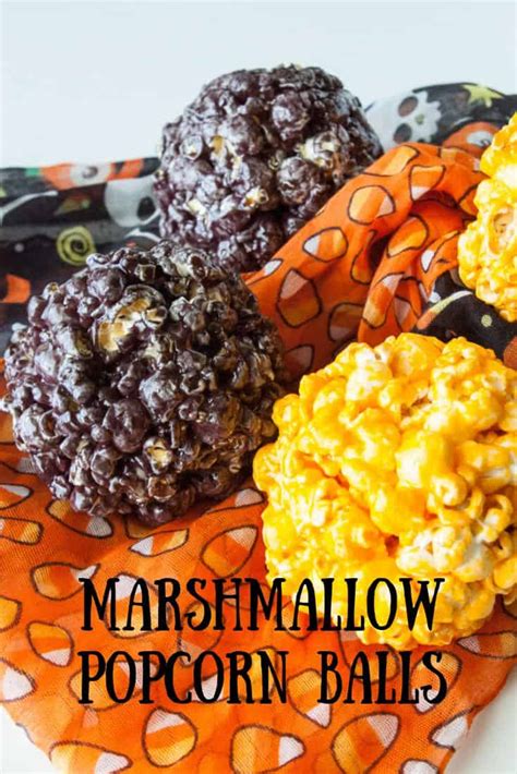 Easy Marshmallow Popcorn Balls - Mindee's Cooking Obsession