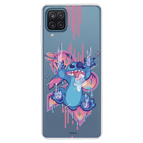 Offizielle Disney Stitch Graffiti Samsung Galaxy A12 Hülle Lilo And Stitch