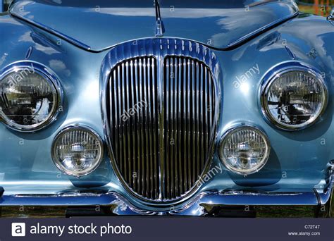 Jaguar Classic Car Stock Photo Alamy