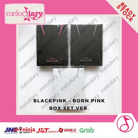 Jual Blackpink Born Pink Nd Album Box Set Ver Shopee Indonesia