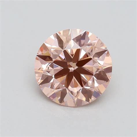 Ct Fancy Intense Pink Round Lab Created Diamond A