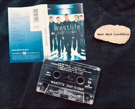 Westlife Coast To Coast Cassette Tape Original Cassette Tapes Vintage