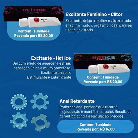 Kit Sexshop Produtos Atacado Revenda Promocao Sex Shop