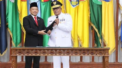 Mendagri Resmi Lantik Bustami Hamzah Sebagai Pj Gubernur Aceh Pon Dan