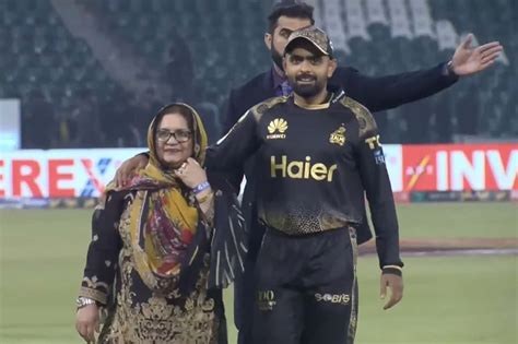 She S My Good Luck Babar Azam Dedicates His Psl Century To His