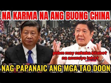 Nag Kakagulo Sa China Ngayon Pbbm May Nakaka Kilabot Na Anunsyo Lahat