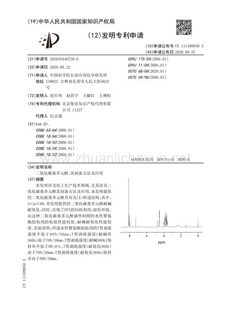 二氧化碳基多元醇、其制备方法及应用pdf