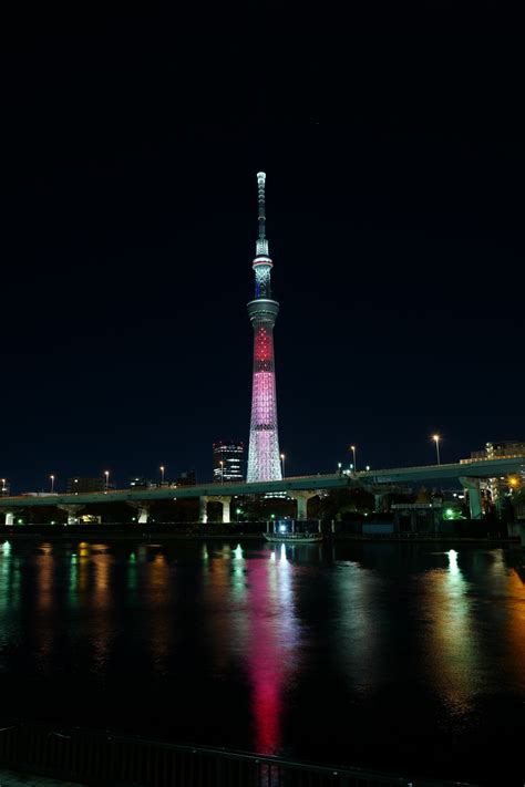 Wallpaper Jepang Kota Cityscape Malam Arsitektur Refleksi Kaki