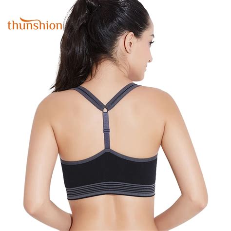 Thunshion Absorver Suor Secagem R Pida Sexy Suti Esportivo