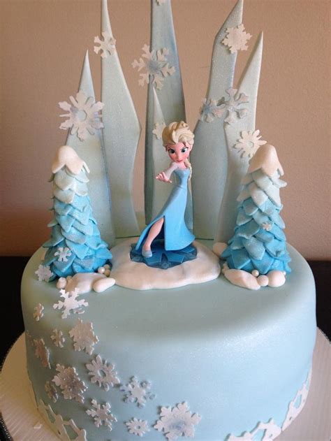 Frozen Elsa Cake - Decorated Cake by Misty - CakesDecor