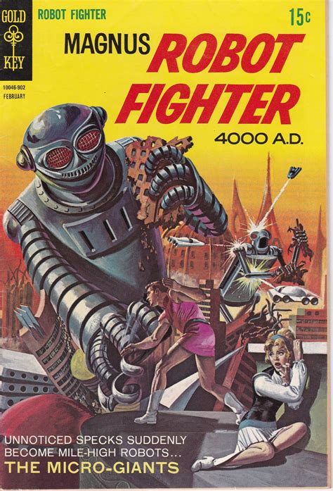 Magnus Robot Fighter 25 February 1969 Gold Key Comics Etsy Comic