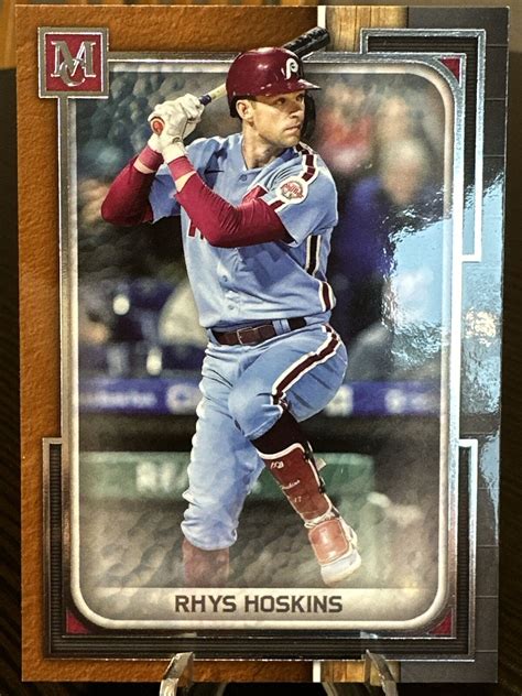 Topps Museum Collection Copper Rhys Hoskins For Sale Online