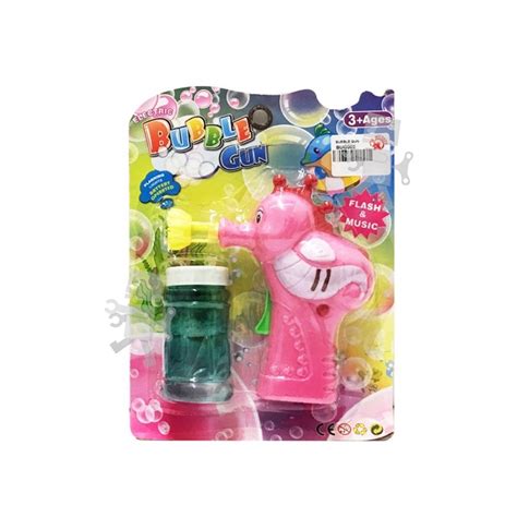 Title Seahorse Bubble Gun With Battery Operated Lights And Sound Toys