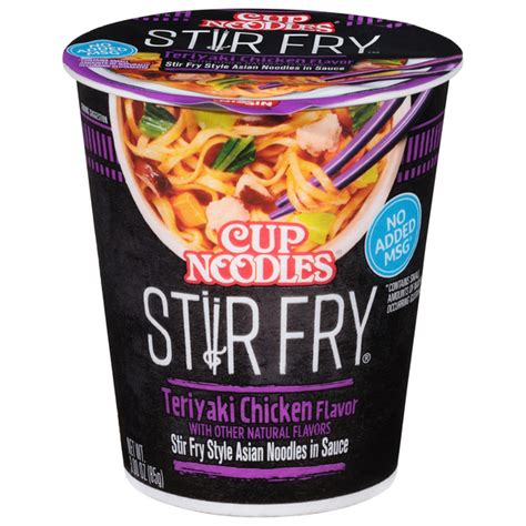 Save On Nissin Cup Noodles Stir Fry Teriyaki Chicken Flavor Order Online Delivery Food Lion