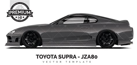 Toyota Supra JZA80 'Premium' - Pixelsaurus