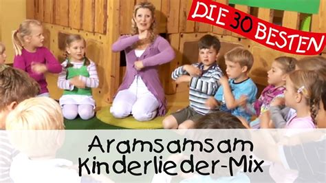 🎶 Aramsamsam Kinderlieder Mix Singen Tanzen Und Bewegen Youtube