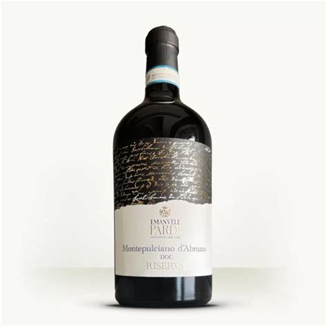 Montepulciano D Abruzzo Doc Riserva Emanuele Pardi