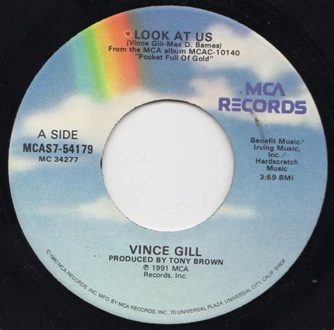 Vince Gill – Look At Us (1991, Vinyl) - Discogs