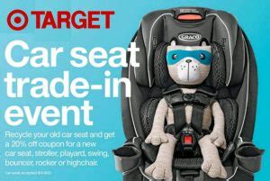 Target Car Seat Trade-In Event - Recycle Your Old Car Seat & Get a 20% ...