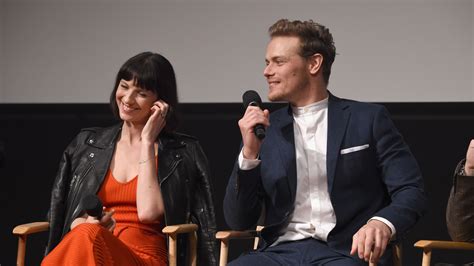 Caitriona Balfe and Sam Heughan Together Interview - Sam Heughan ...