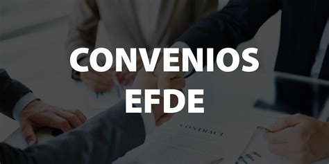 Convenios Efde Escuela De Formaci N Y Desarrollo