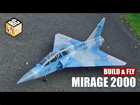 Dassault Mirage Rc Plane Build Fly