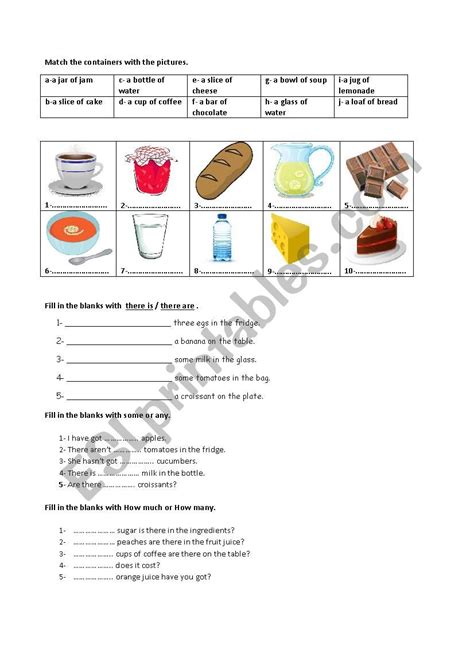 Noun Quantifiers Worksheet For Grade 2 Noun Worksheets