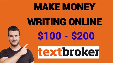 Textbroker Review Earn Online Just For Writing Easy Side