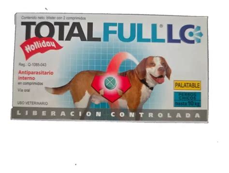 Total Full Interno Perro Chico Tabletas Mercadolibre