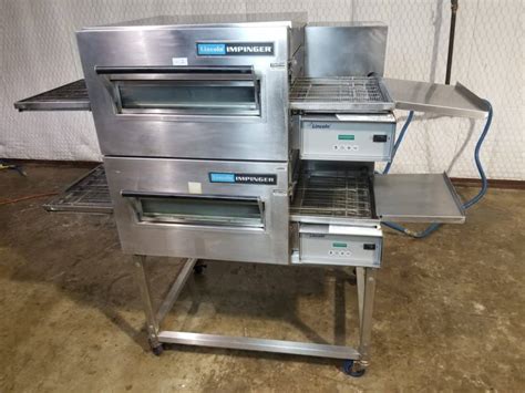 Lincoln Impinger Natural Gas Double Stack Pizza Conveyor Oven