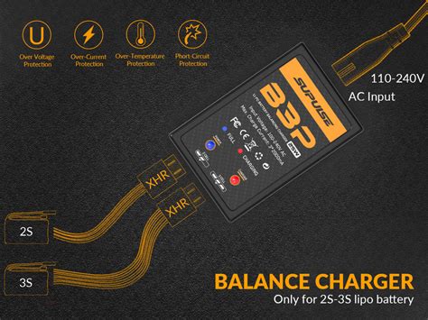 Supulse B3p Pro Ac 2s 3s 25w Compat Lipo Rc Balance Charger Exhobby