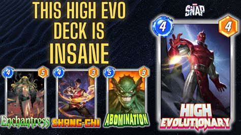 This High Evo Deck Is Insane Surprise Your Opponents In Marvel Snap