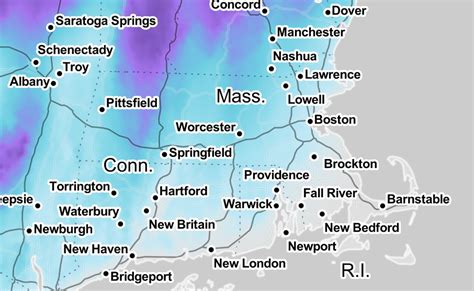 How much more snow will Massachusetts get Wednesday? (Interactive map ...