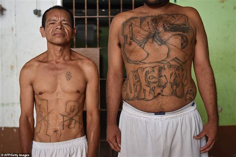 Former Gang Members In An El Salvadorian Prison Cross Through Their