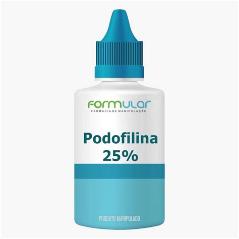 Podofix X Ml Podofilina Tratamento De Verrugas E Hpv