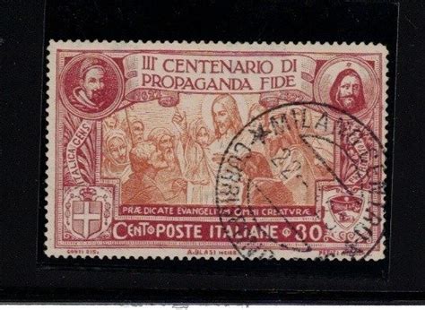 Italy Kingdom 1923 Congregation Of Propaganda Fide Catawiki