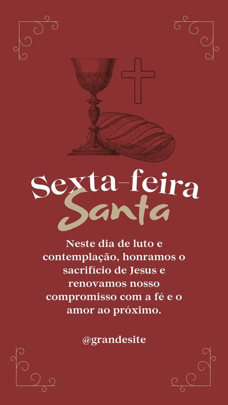 Modelos De Sexta Feira Santa Customizáveis E Grátis