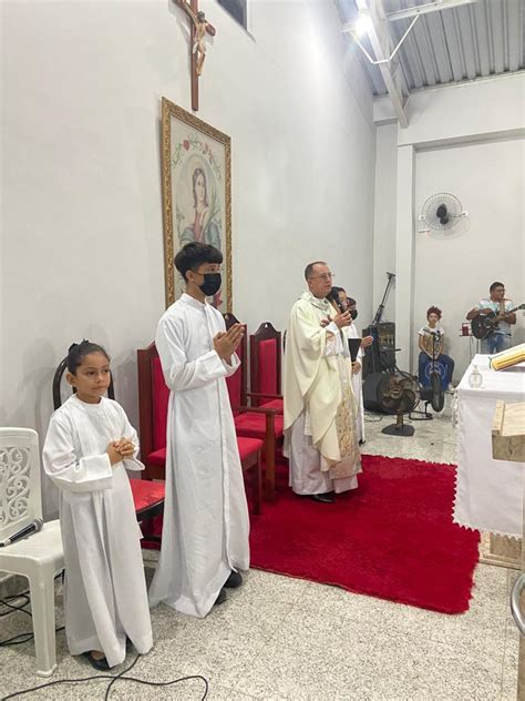 Fotos Novena Dos Festejos De Santa Luzia Primeira Eucaristia