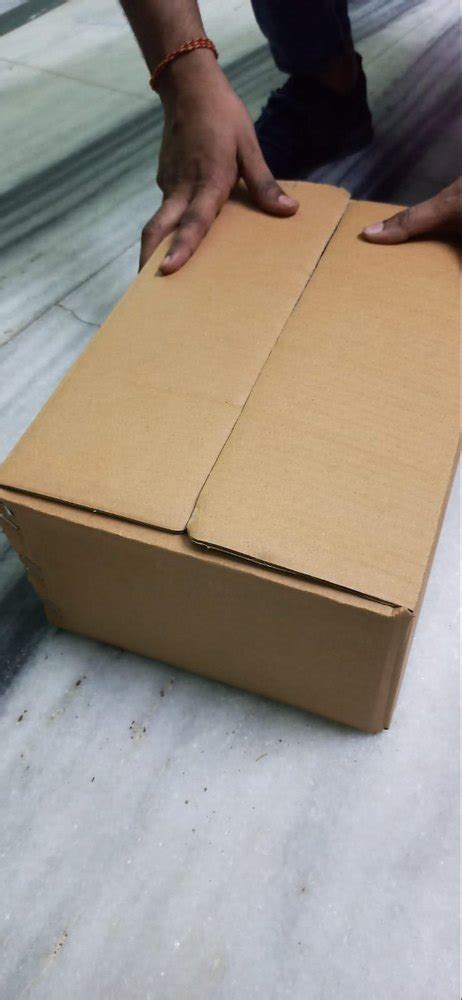 Corrugated Kraft Paper Custom Printed Plain Duplex Box Weight Holding