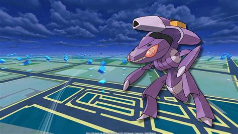 Download Legendary Purple Genesect In Pokemon Go Wallpaper