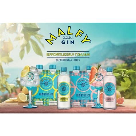 Malfy Lemon Gin and Tonic (Premix) – Fine-O-Wine ( Organic & Natural ...