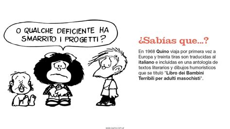 Mafalda Oficial On Twitter Conoc An Este Dato Curioso Quino