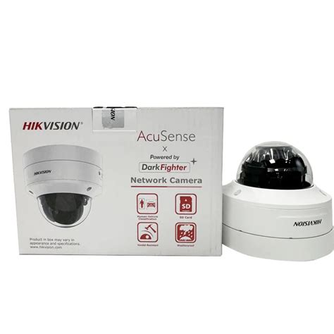 Original Hik 4mp Acusense Motorized Varifocal Dome Outdoor Network