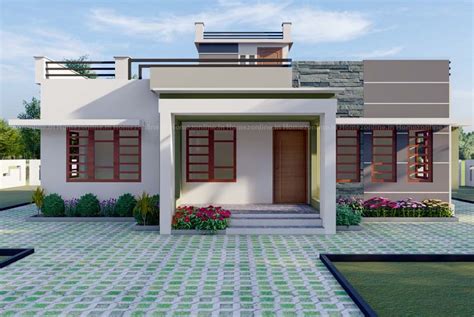 Indian Home Design Single Floor