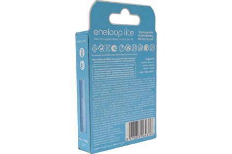 Panasonic Eneloop Lite Bk Lcce Be Mah Aaa R Bl