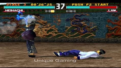 Heihachi With Hwoarang Moves Gameplay Tekken 3 YouTube